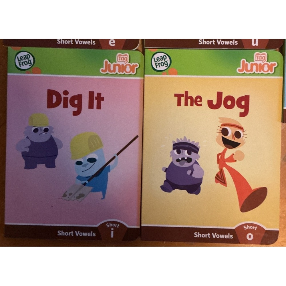 Leap Frog Leapfrog Tag Junior Jr. W/ Storage Bag + 8 Books Tested & Working - Picture 16 of 16